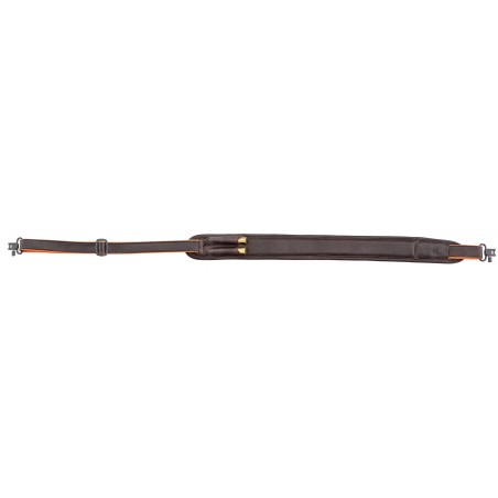 Bretelle carabine Country cuir avec cartouchière