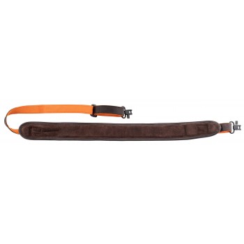 Bretelle carabine Country cuir avec cartouchière