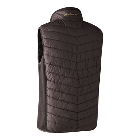 Gilet Deerhunter Moor avec tricot couleur prune