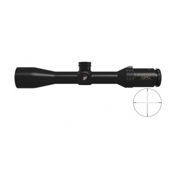 Lunette GPO Spectra 1,5-9x44 réticule G4-IL SFP