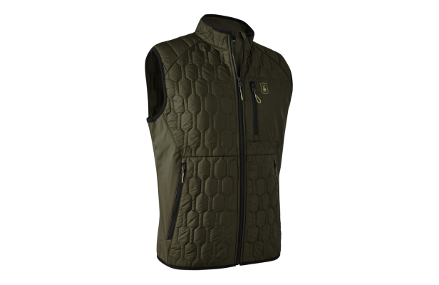 Gilet Deerhunter Mossdale Quilted Forest green