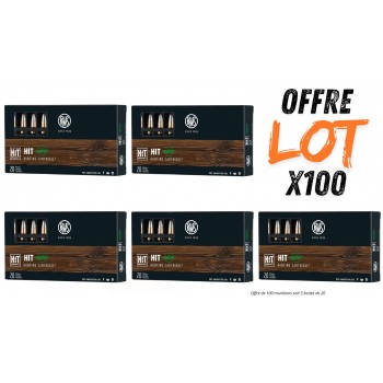 Lot munitions RWS HIT 50g -...