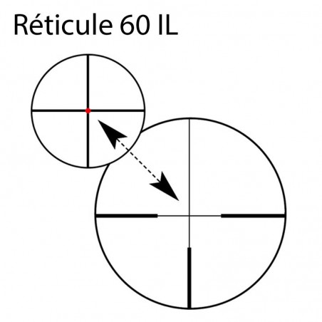 Lunette Zeiss Conquest V6 2.5-15x56 - Réticule 60