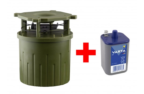 Pack agrainoir automatique 6V + Pile Varta longlife 4R25X