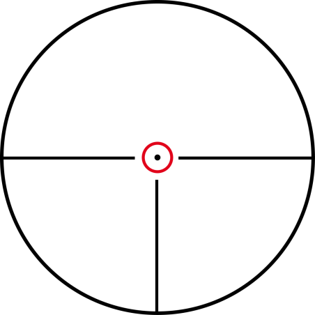 Lunette Konus Event 1-10x24 reticule Circle Dot