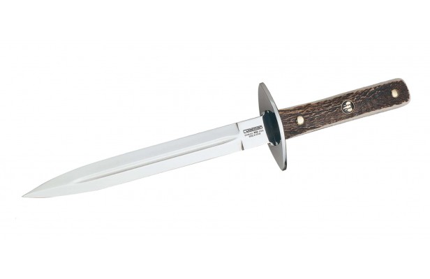 Dague de chasse Cudeman 23 cm bois de cerf