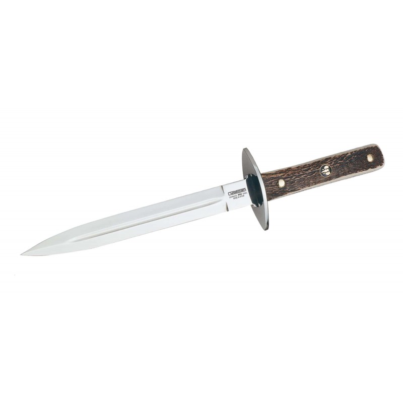 Dague de chasse Cudeman 23 cm bois de cerf