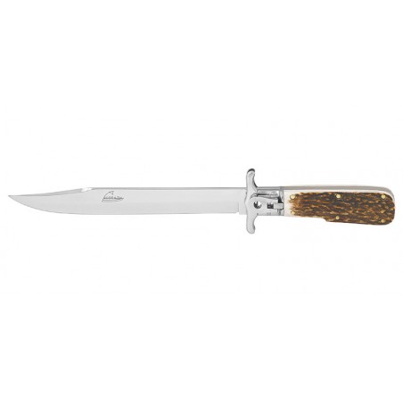 Dague de chasse à la d'estaing Consorzio 19 cm bois de cerf