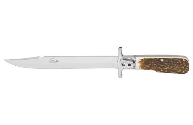 Dague de chasse à la d'estaing Consorzio 19 cm bois de cerf