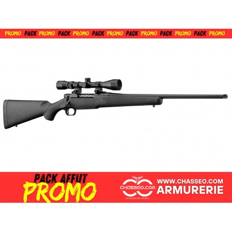 Carabine Mossberg Patriot synthétique pack avec lunette 3-12x56