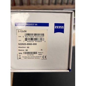 Occasion - Lunette Zeiss V4 3-12x56i Ret. 60