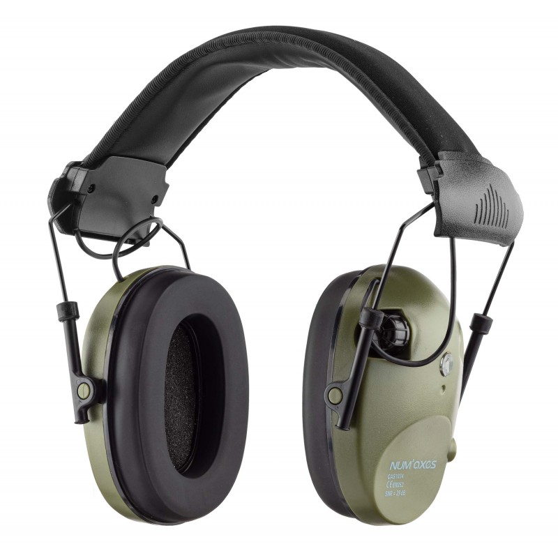 Casque électronique Num'Axes Kaki