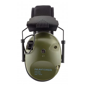 Casque électronique Num'Axes Kaki