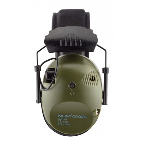 Casque électronique Num'Axes Kaki